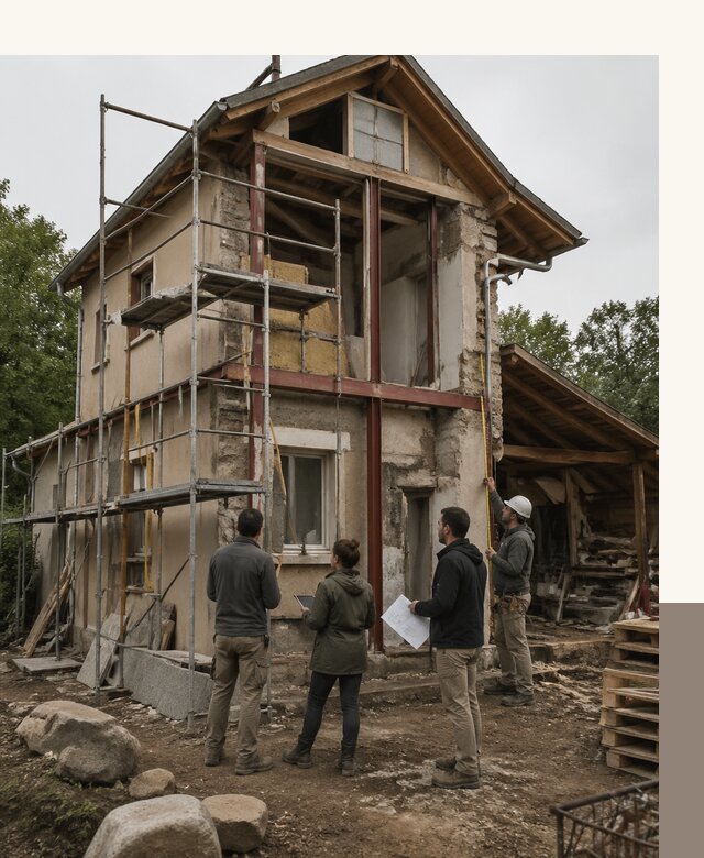 Реконструкция загородного дома под ключ в Минеральных Воде от бюро
