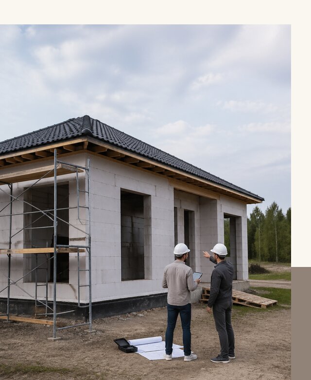Проектирование одноэтажных домов из газобетона в Минеральных Воде